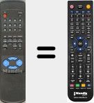 Telecomando sostituto di Orian001