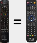 Telecomando sostituto di N2QAYB000114