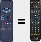 Telecomando sostituto di Quelle003