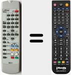 Telecomando sostituto di RE11 (600RE1167KD1)