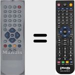 Telecomando sostituto di Radiola002