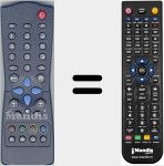 Telecomando sostituto di Radiola004