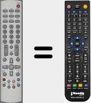 Telecomando sostituto di RLT2000