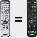 Telecomando sostituto di RM923Y (147720711)