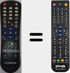 Telecomando sostituto di NATUSX922IIIDVBT (20463595)