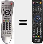 Telecomando sostituto di RC1101 (30042197)