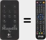 Telecomando sostituto di Logi001