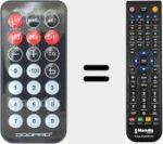 Telecomando sostituto di REMCON1546