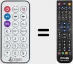 Telecomando sostituto di REMCON1602