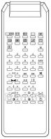 Telecomando originale QUASAR TVC 99CH / 50PR