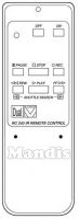 Telecomando originale DUAL-TEC RC 240