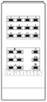 Telecomando originale SBR RC 4-12 FACH