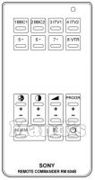 Telecomando originale SONY RM 604 B (A1009009A)