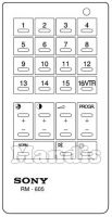 Telecomando originale SONY RM 605 (A1009022A)