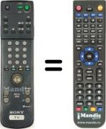 Telecomando equivalente Sony WHV7898