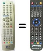 Telecomando equivalente LG SEC14629