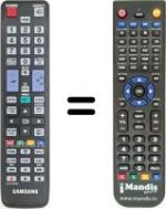 Telecomando equivalente Samsung WHV12636