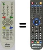 Telecomando equivalente LG SEC15738