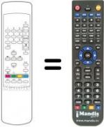 Telecomando equivalente Toshiba SEC2585