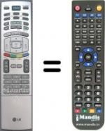 Telecomando equivalente LG SEC3951