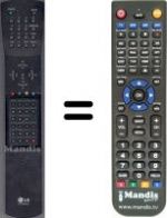 Telecomando equivalente LG WHV3981
