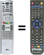 Telecomando equivalente LG WHV15079