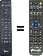 Telecomando equivalente LG WHV15946