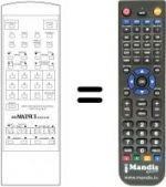 Telecomando equivalente WHV7027
