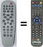 Telecomando equivalente Philips SEC3434