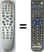 Telecomando equivalente Philips SEC8438