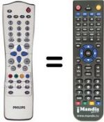 Telecomando equivalente Philips WHV15746