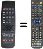 Telecomando equivalente Pioneer SEC15802
