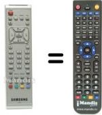 Telecomando equivalente Samsung SEC14672