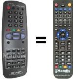 Telecomando equivalente SEC0115