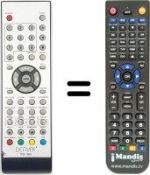 Telecomando equivalente Denver WHV14321
