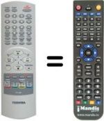 Telecomando equivalente Toshiba SEC3248