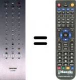 Telecomando equivalente Toshiba SEC3347
