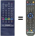 Telecomando equivalente Toshiba WHV7802