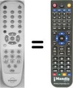 Telecomando equivalente WHV3267W