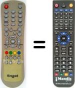 Telecomando equivalente Engel SEC3960W