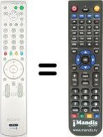 Telecomando equivalente HVS54975