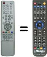 Telecomando equivalente Samsung HVS54002