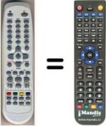 Telecomando equivalente HVS53422