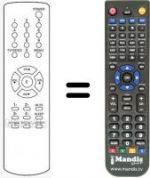 Telecomando equivalente HVS54479