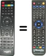 Telecomando equivalente HVS53489