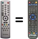 Telecomando equivalente HVS54865