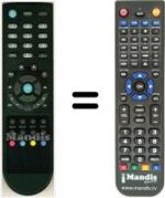 Telecomando equivalente HVS53395