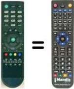 Telecomando equivalente HVS53436