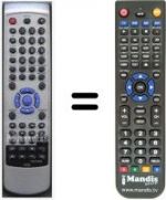 Telecomando equivalente HVS59608