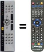 Telecomando equivalente HVS53386